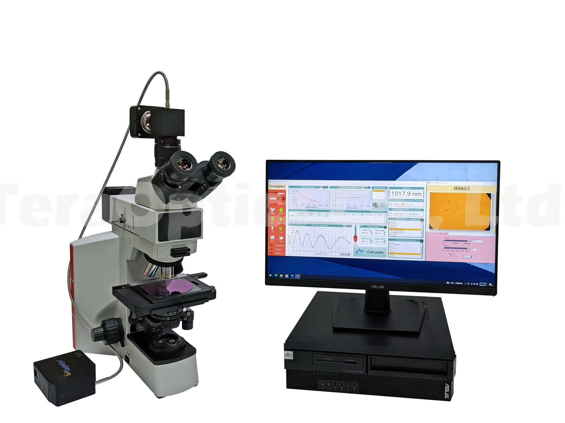 顯微光譜薄膜量測分析儀